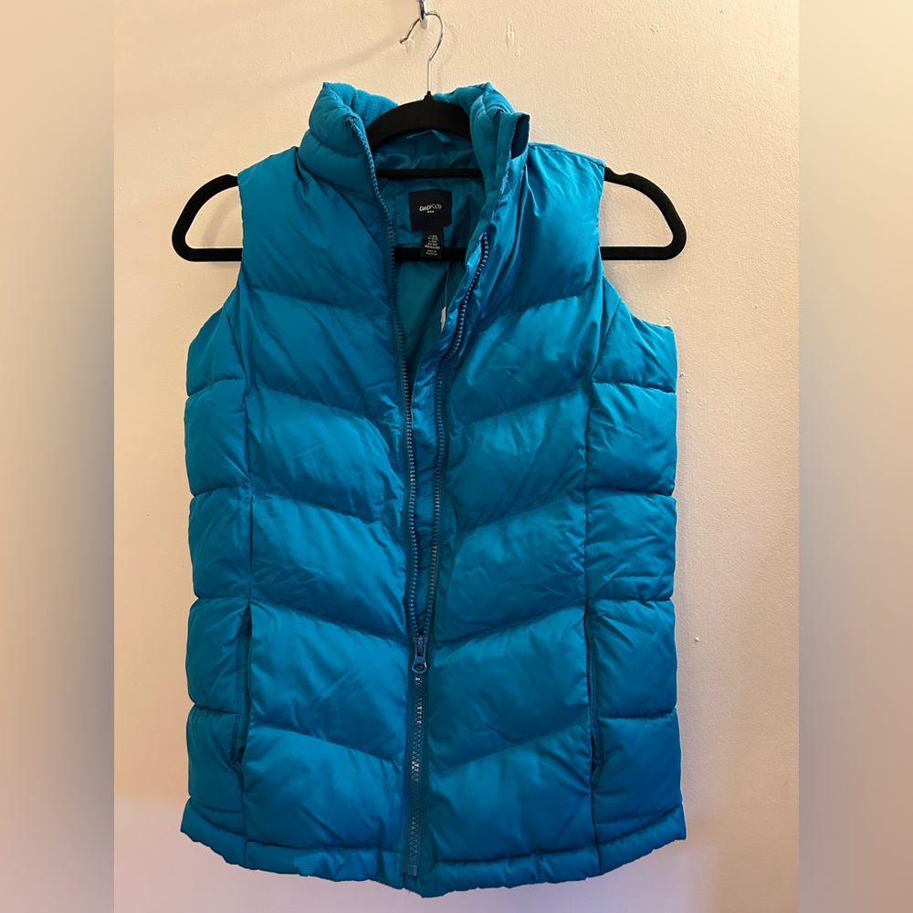 Gap Kids Electric Blue Puffer Vest